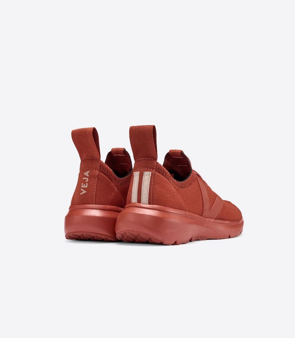 Outlet Veja V-knit Rick Owens Full Rust Adults Red | UUSTG14744