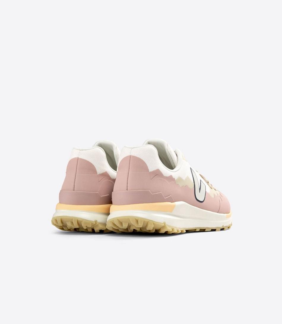 Vegan Veja Fitz Roy Trek Shell Gravel Pierre Adults Pink | USQAV30275