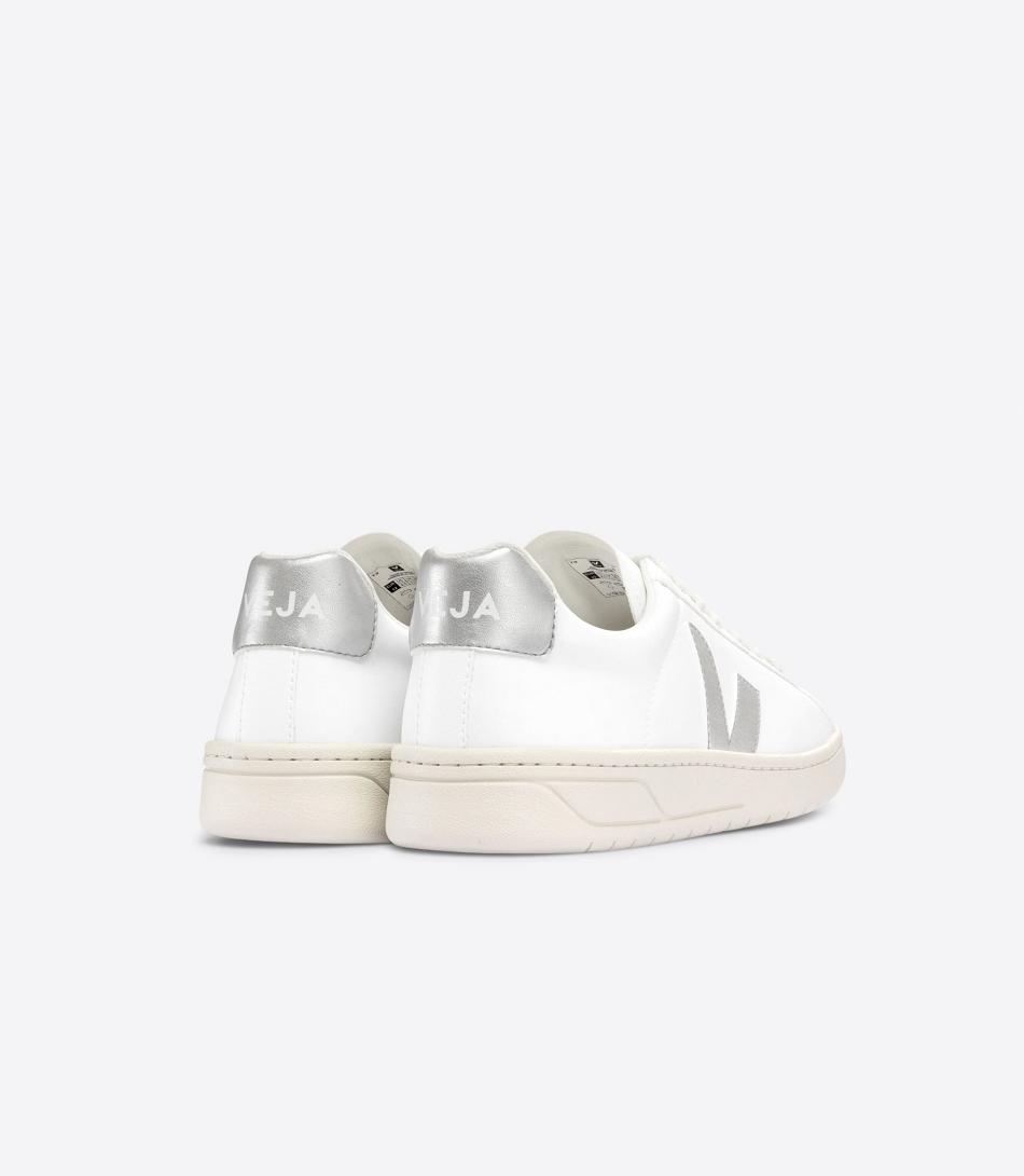 Vegan Veja Urca Cwl Adults White Silver | DUSVO23623