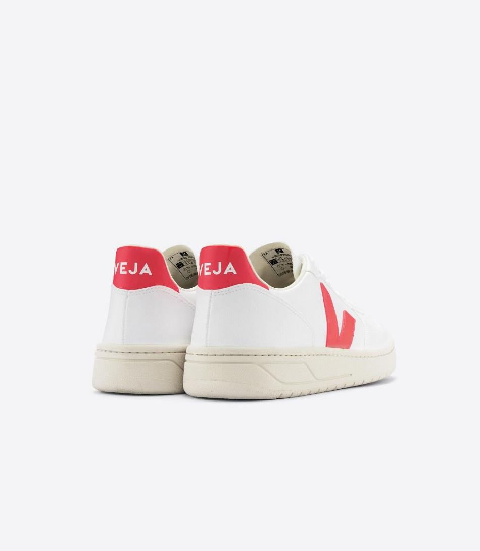 Vegan Veja V-10 Cwl Fluo Adults White Rose | USZDE38277