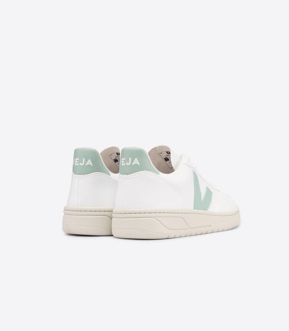 Vegan Veja V-10 Cwl Matcha Adults White | SUSNY86484