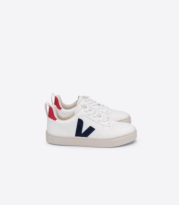 Kids' Veja Laces Cwl Cobalt Pekin V-10 White Deep Blue | FUSUI56172