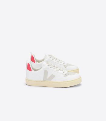 Kids' Veja Laces Cwl Pierre Fluo V-10 White Rose | DUSVO40630