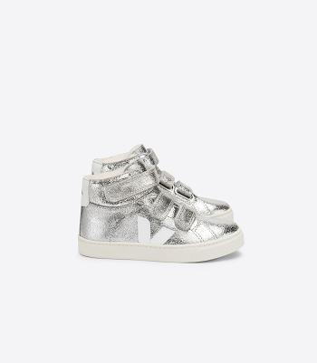 Kids' Veja Mid Fured Esplar Silver White | USEAH61081