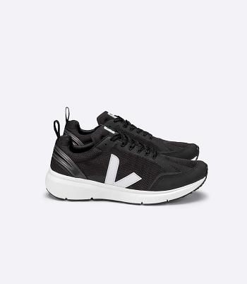 Men's Veja Alveomesh Condor 2 Black White | TUSPQ40752