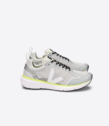 Men's Veja Alveomesh Condor 2 Light Grey Silver | ZUSNQ30694