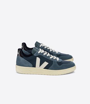 Men's Veja Ripstop Nautico Pierre V-10 Blue | YUSVQ34635