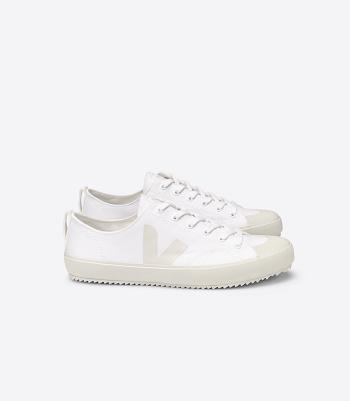 Outlet Veja Nova Canvas Pierre Adults White | SUSNY26754