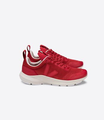 Outlet Veja Performance Runner V-knit Rick Owens Carnelian Adults Red | AUSDF50481