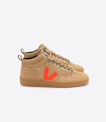 Outlet Veja Roraima Bastille Suede Desert Adults Orange | PUSER68531