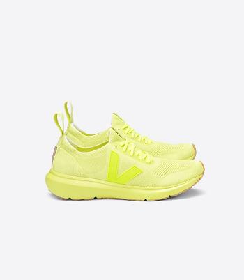 Outlet Veja V-knit Rick Owens Full Acid Adults Yellow | BUSSO16392