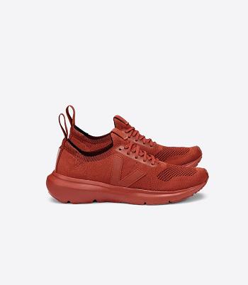 Outlet Veja V-knit Rick Owens Full Rust Adults Red | UUSTG14744