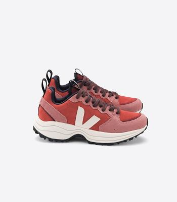 Outlet Veja Venturi Suede Rouille Dried Petal Adults Red | UUSTG92084