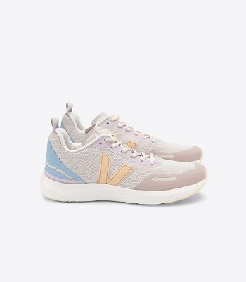 Vegan Veja Impala Engineered-mesh Natural Peach Adults Beige Coral | XUSBH37125