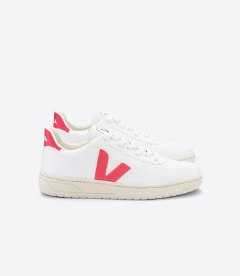 Vegan Veja V-10 Cwl Fluo Adults White Rose | USZDE38277