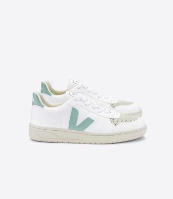 Vegan Veja V-10 Cwl Matcha Adults White | FUSHY13923