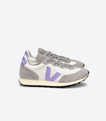 Women's Veja Hexamesh Gravel Lavande Rio Branco Grey | USJZR48326